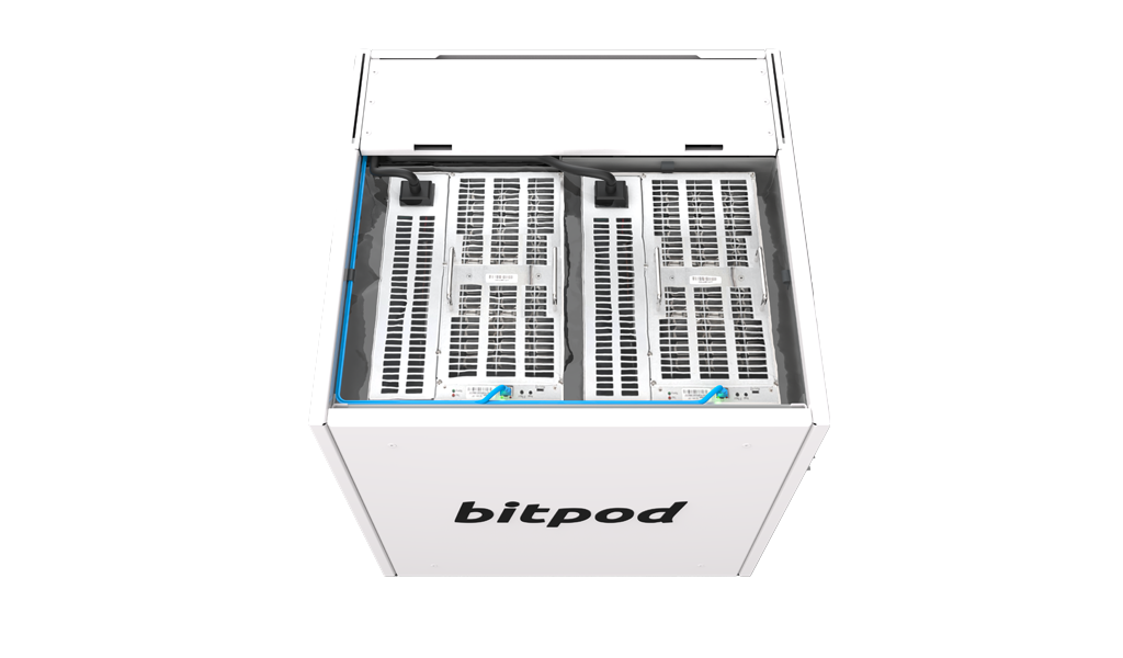 DCX_Bitpod2_Immersion Tank 2 Bitmain S21XP IMM Antminer