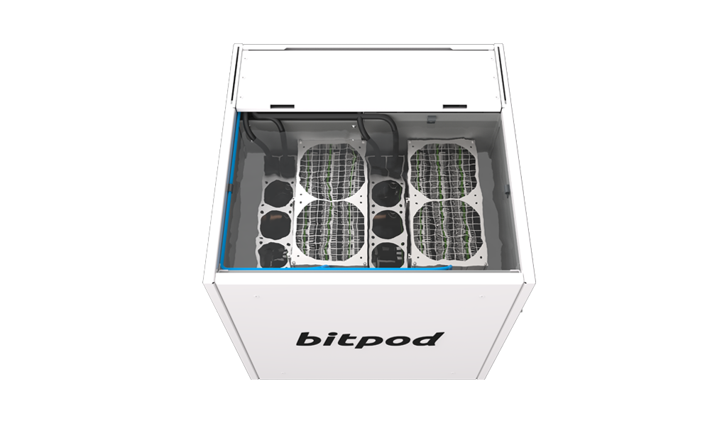 DCX_Bitpod2_Immersion Tank 2 S19 Bitmain Antminer